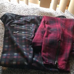 2 Pairs Torrid Moto Pants